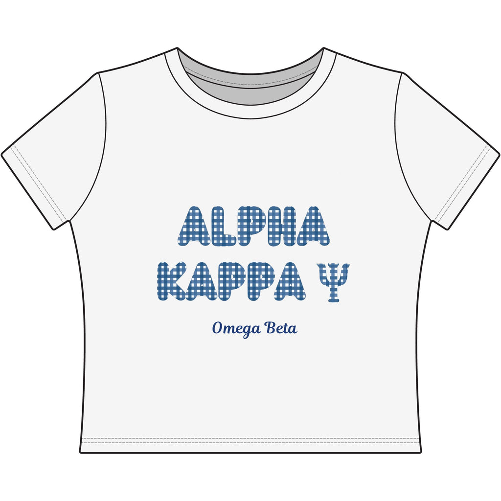 Plaid Baby Tee